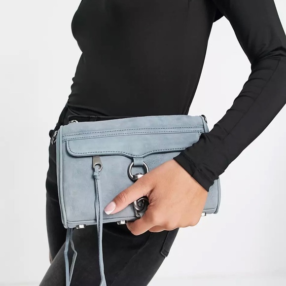 Rebecca Minkoff Crossbody in Dusty Blue - Picture 6 of 7